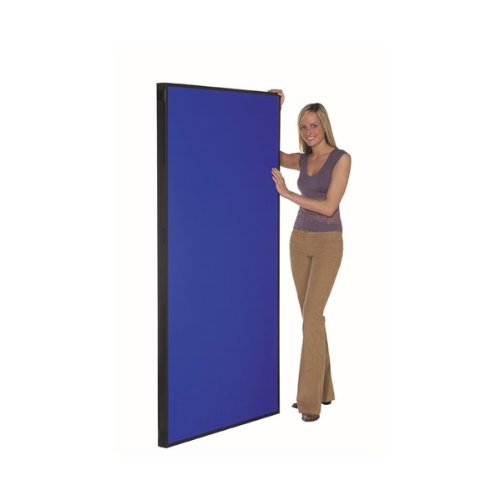 Panelwarehouse 3 Panel Jumbo Display Stand, black pvc frame, Nyloop fabric Wine