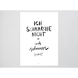Kunstdruck Poster / Ich Schnurre