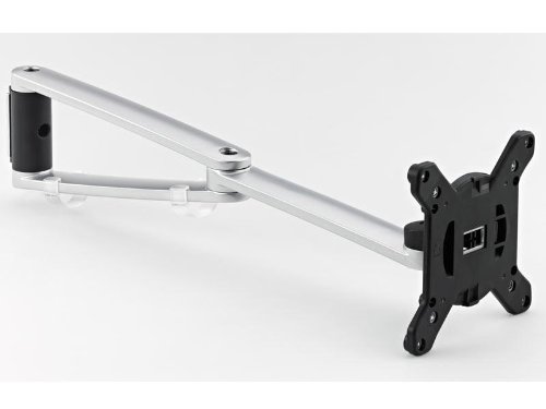 Novus Dahle 910+2089+000 Monitorhalterung, Metall, silber, 10 x 40 x 9 cm - 2