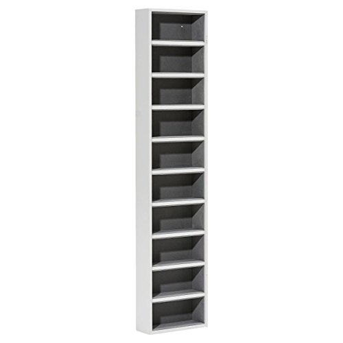 miaVILLA Brillen-Box Asta – Aufbewahrung Sonnenbrillen – Für 10 Brillen – Holz – Weiß - 2