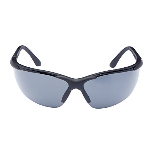 3M Schutzbrille 2751, Schutzbrille AS/AF/UV, PC, grau getönt, einstellbare Bügellänge, weicher Nasensteg