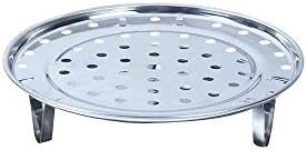 2Pcs Steam Rack,Diameter 7.8 Inch Cooking Round Stainless Steel Steaming Rack