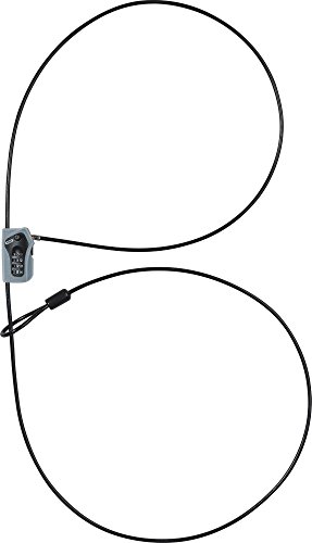 ABUS Combiflex 205/200 Kinderwagenschloss, Kabelschloss Combiloop, Farbe purple (lila)