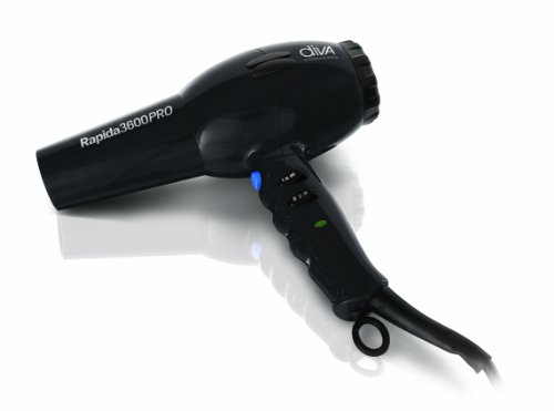 Diva Professional Styling Rapida 3600 Black Hairdryer