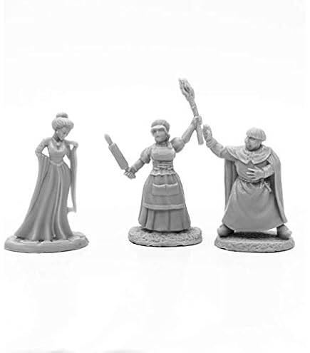 Reaper Bones Miniatura Townsfolk Grandmother (77088) – Per Giochi Di Ruolo E War Games - 5