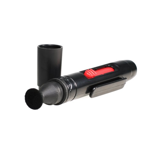 FotoTech Stylet de nettoyage d objectif pour appareils photo reflex num  riques DSLR SLR EVIL Canon  Nikon  Sony  Panasonic  Fujifilm  Olympus  Pentax  Sigma  livr   avec housse en velours FotoTech