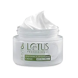 Lotus Professional Phyto Rx Whitening And Brightening Creme, SPF 25 PA+++, 50g