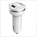 Produktbild Shower Dual USB Auto-Ladegerät 2A Schnellladung Intelligenz Automotive Universal Handy-Ladegerät,White