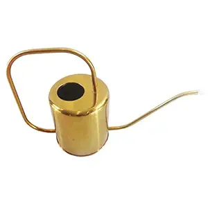 Street27 1.5L Creative Golden Long Nozzle Stainless Steel Watering Can Garden Tool