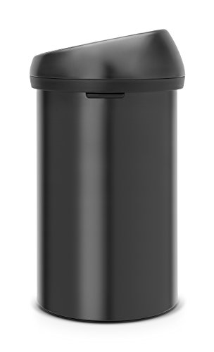 Brabantia 402562 Touch Bin Abfalleimer 60 l, matt schwarz - 2