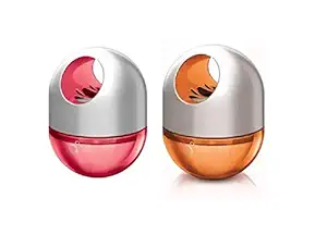 Godrej Aer Twist Petal Crush Pink & Bright Tangy Delight Car Freshener Gel (2 x 45 g)