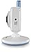 Foscam FBM2307 Digital Video Baby Monitor - Night Vision, 2.4" Touchscreen LCD, VOX Video Toggle, Night Light Function, Rechargeable Battery, 2.4 Ghz Wireless (White/Blue)
