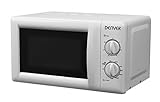 Inox Denver OG-2030 Microondas con Grill Acero Inoxidable 800W 20L, Luz Interior