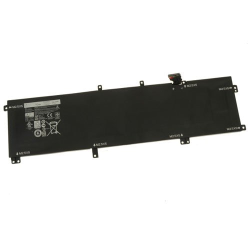 amsahr 245RR-02 Ersatz Batterie für Dell XPS 15 9530, Precision M3800, 701WJ, 7D1WJ (91Wh, 11.1V) schwarz