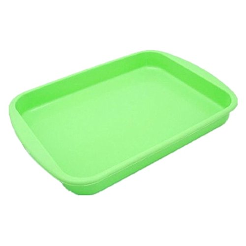 Allforhome 10 Zoll Rechteck Tray Nonstick Flexible Silikon-Ofen-Kuchen-Backen-Bonbonherstellungs Moulds Cake Pans DIY Brot-Laib Toast Mold Multifunktions