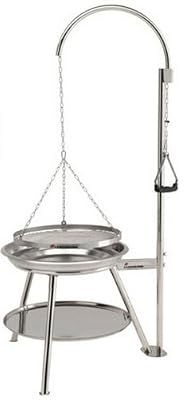 Landmann 11065 Geos Barbecue à Charbon Suspendu Inox Métallique 88 x 184 x 84 cm
