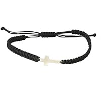 DIY Armband Armkette *925 Sterling Silber *Kreuz* verschiedene Farben Handmade