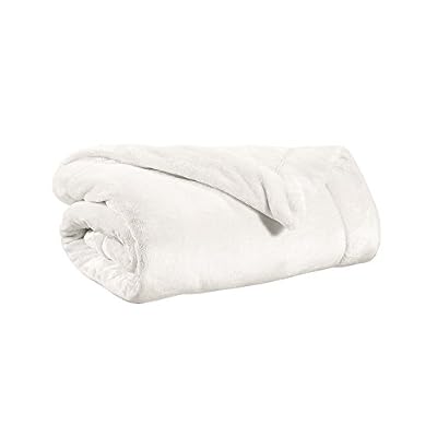 Winkler Plaid Tender Polyester Chaud et Douillet Neige 150x200 cm