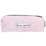 Ruikey Bolsa Para Lápices Mármol Estuche Escolar Creativa de Gran...
