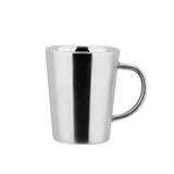 El doble aislamiento de paredes de acero mantiene el café caliente y su mano fría. Disfrutar de café como debe ser.