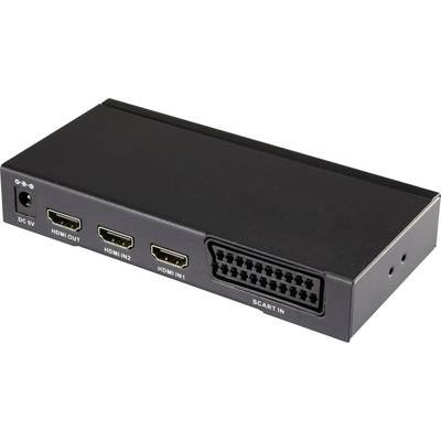 Preisvergleich Produktbild Speaka 2XHDMI+1XSCART ZU HDMI Switch