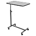 Produktbild Laptoptisch Betttisch Sofatisch Krankentisch Notebookständer Laptopständer Notebooktisch höhenverstellbar Ablage-Tisch Beistelltisch Couchtisch Mit 4 Räder 2 Farben (Grau)