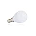 Produktbild vision-el 774632 LED Leuchtmittel Bulb P45 4 W 3000 ° K Blister x 3, Aluminium/PC + Glas, E14, 4 W, satiniert