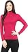 Hypernation Red Color High Neck T-Shirts for Women RS.499.00