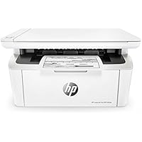HP LaserJet Pro M28a Stampante Multifunzione, fino a 18 ppm, Bianco e Nero, Copia, Scansione, Colore: Bianco