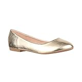  Elara Damen Ballerina Bequeme Slip-Ons Flach chunkyrayan B3039H-BL Gold-39