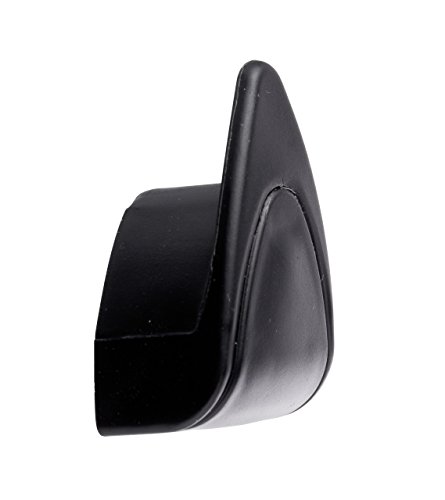 WENKO 20350100 Badezimmerwischer Scanno Duo Schwarz-Weiß, Kunststoff, 25 x 1.3 x 10 cm, Schwarz - 6