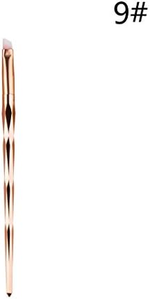 Brush Sunday77 1Pcs Diamond Lip Eye Professional Makeup Brushes Set Eye Shadow Eyeliner Sponge Applicator Tool Bottom Powder Blusher Cosmetic Brush (I, Multicolor)
