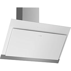 Bosch DWK97HM60 Hotte aspirante/Série 4 hotte de mur / 90 cm/hotte-design-oblique/noir. weiß