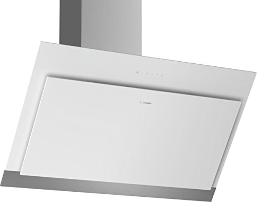 Bosch DWK97HM60 Hotte aspirante/Série 4 hotte de mur / 90 cm/hotte-design-oblique/noir. weiß