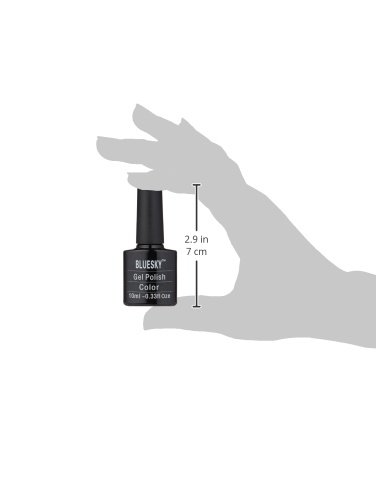 Bluesky Gel Polish Gel Nagellack – Shiny Asphalt – 10ml - 4