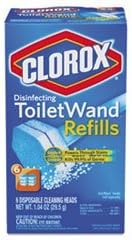 -- Disinfecting ToiletWand Refill Heads, Blue/White by MOT3