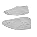 Moisturising Cotton Sock - One Size Fits Most Feet - For Soothing or Healing Dry Cracked Skin (White)
