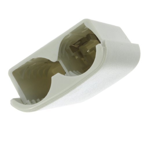 SODIAL R  Sostenedor cubierta caja paquete cascara de bateria de reemplazo Blanco para microsoft XBOX 360 Controlador inalambrico Mando de juego