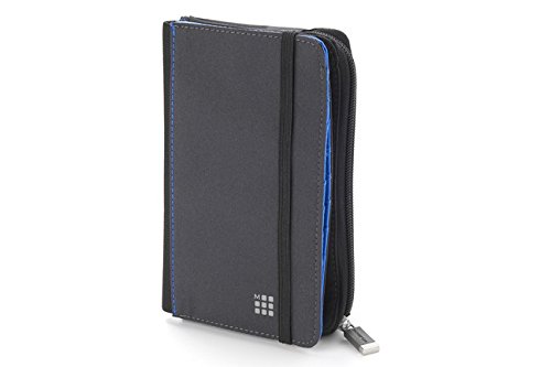 Preisvergleich Produktbild Moleskine Brieftasche Travelling zweiseitig paynesgrau