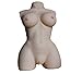 Produktbild WYFC Male Masturbation Massager 3D Half Body Silicone Doll Breast Butt Adult Sex Toys Size Optional