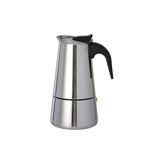 Espresso-Kocher Kaffeebereiter Edelstahl induktionsgeeignet ca. 11,5 x 10,5 x 22 cm Espresso-Kocher Kaffeebereiter Edelstahl induktionsgeeignet ca. 11,5 x 10,5 x 22 cm Bilder