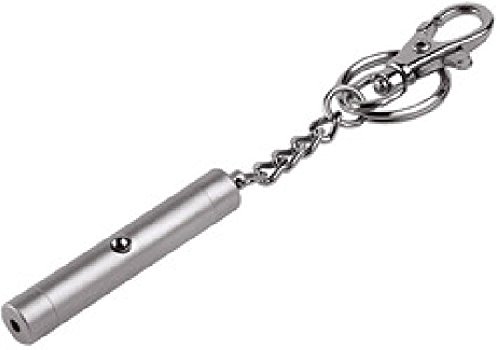 Preisvergleich Produktbild Laserpointer LP-15 Metallgehäuse Reichweite: 50m mit Schlüsselring