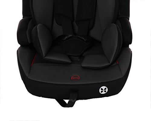 Babyblume Kindersitz Gruppe 1/2/3, 9-36kg mit Isofix – nero - 7