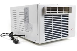 BURUIYOTEN Mini enfriador de aire acondicionado móvil, pequeño dispositivo de aire acondicionado remoto para ventanas, instalación climática, refrigerador, portátil, aire acondicionado de refrigeración