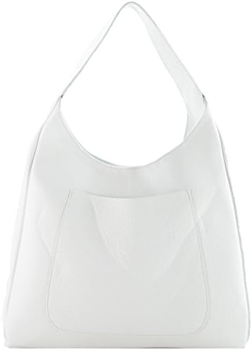 histoireDaccessoires - Women's Leather Shoulder Bag - SA094223-RL-Adriano - WhiteWhite, TU