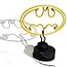 Price comparison product image Yellow Batman Neon Light Bat Logo Signal Emblem Desk Table Night Mood Lamp DC Comics Official Merchandise
