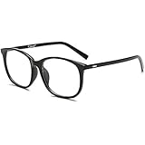 Cyxus Blue Light Filter [Anti Eye Strain] Computer Glasses, Unisex(Mens/Womens) Blocking UV Reading Eyewear (black)