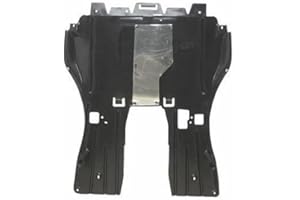 REPIAUTO Cache sous moteur avec aluminium compatible avec Peugeot 407 2.0L 2004-2011