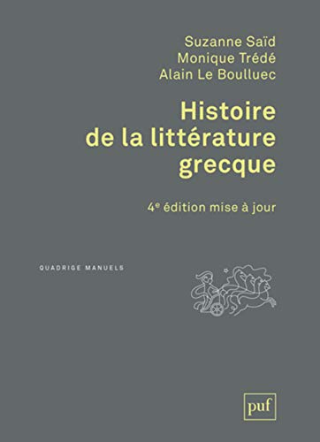 Télécharger Histoire de la littérature grecque Gratuit