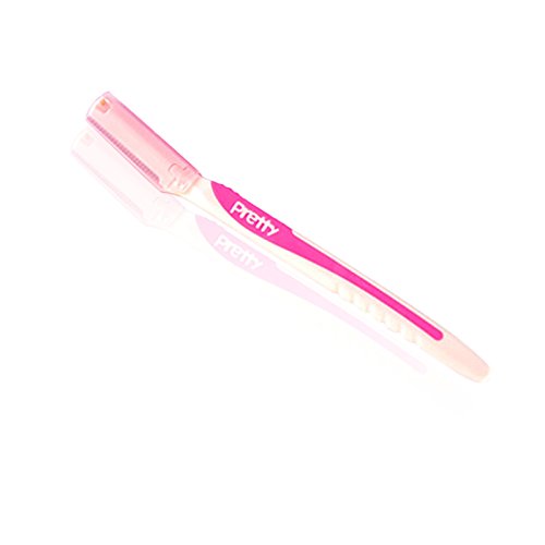 CareforYou®Lady Face & Eyebrow Razor Trimmer Shaper Shaver Hair Removal Cosmetics Tool Razor Shaper, Hair Remover/ Bikini Blades Eye Brow Trimmer (Pink)